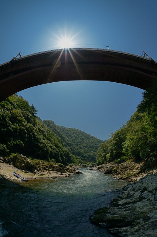 保津峡景色・保津川ラフティング!_f0032011_1965428.jpg