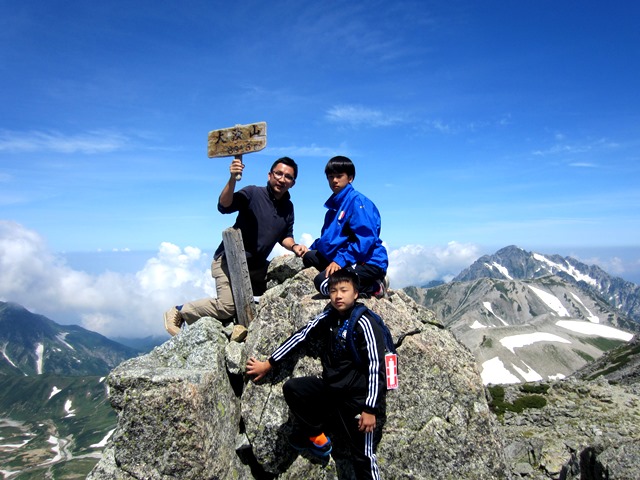 立山2013～三男が初登頂＆大汝山へ！_a0165316_10444741.jpg