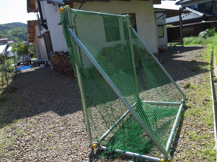 単管パイプ バッティングゲージ