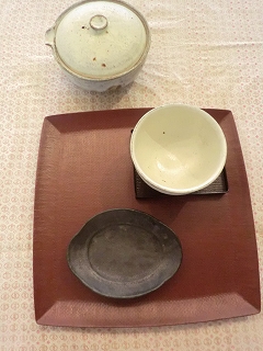 平野日奈子さんの宝瓶と煎茶ゆのみ_b0132444_15542893.jpg