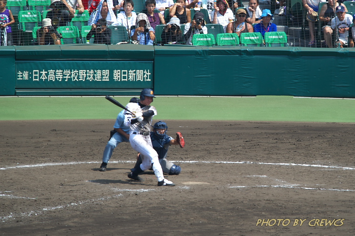 熱闘甲子園／安楽、意地の一発！_e0056449_10282776.jpg