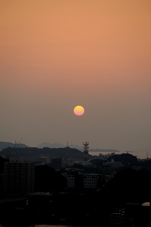 関門海峡の夕焼け_d0163550_049441.jpg