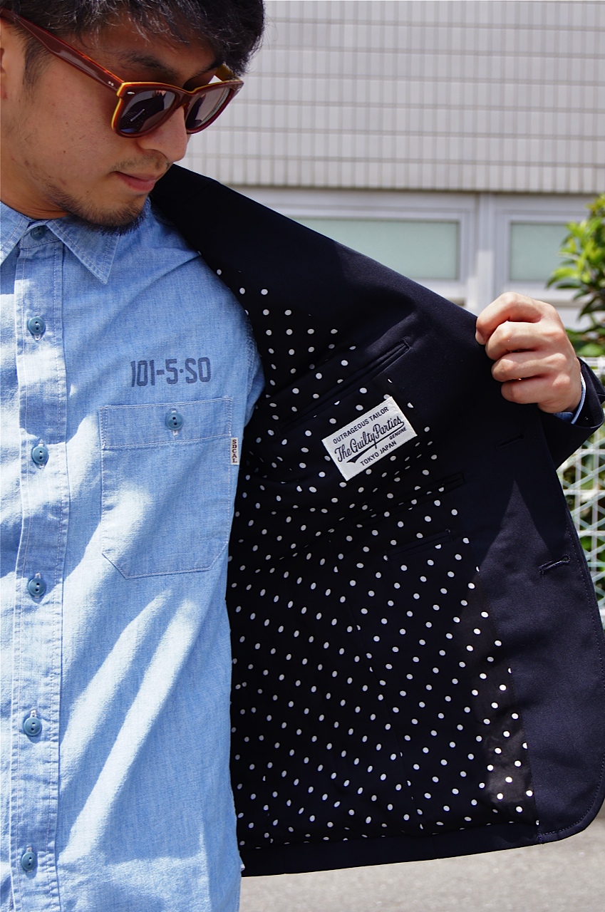 WACKO MARIA - T/C UNCONSTRUCTED JACKET : dogdays☆underpass WACKO MARIA - T/C UNCONSTRUCTED JACKET : dogdays☆underpass