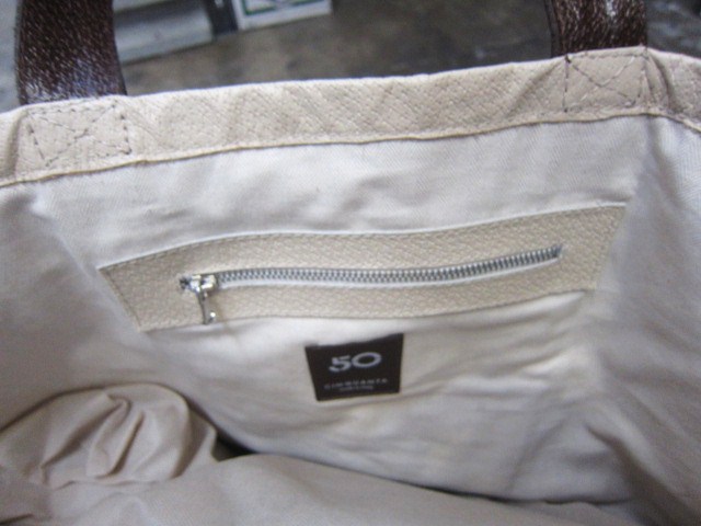 CIQUANTA Italy ・・・ 極上のLEATHER TOTE BAG 入荷です~★★☆_d0152280_238016.jpg