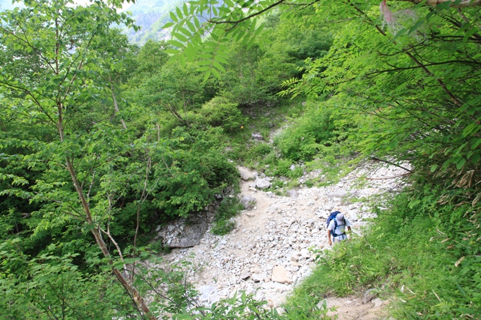 槍ヶ岳北鎌尾根登山　　その1_c0236857_82057100.jpg