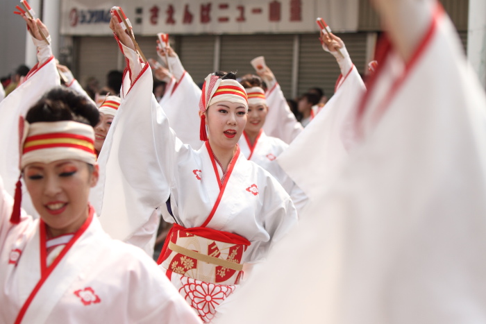 第60回よさこい祭り 本祭2日目 ほにや その2_a0077663_19291933.jpg