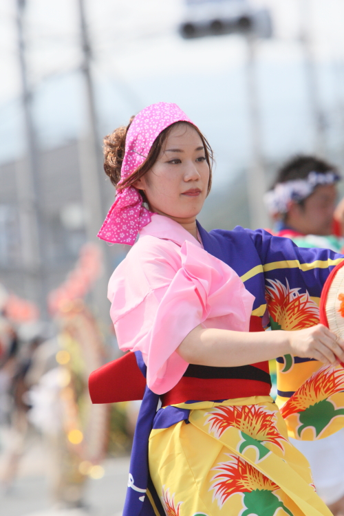 第6回　北茨城市民夏まつり　＜３＞山形 花笠踊り 　２０１３・０８・１８_e0143883_170793.jpg