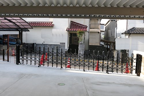 6.伸縮ゲート設置(LIXIL・TOEX傾斜地用伸縮門扉アルピタLS) : AR75TS 6.伸縮ゲート設置(LIXIL・TOEX傾斜地用伸縮門扉アルピタLS) : AR75TS