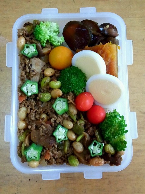 サラ弁。。。ドライカレー弁当_a0211008_1156413.jpg