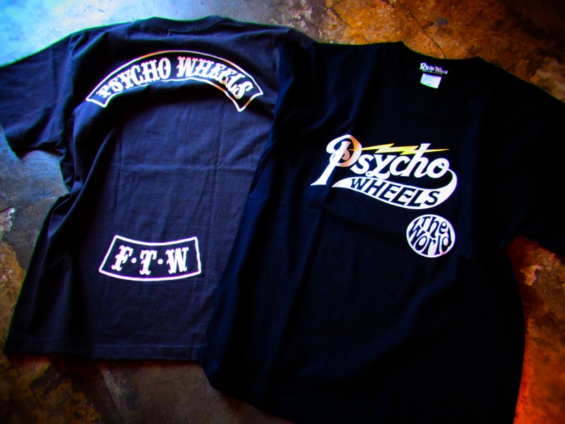 〜\"PSYCHO WHEELS\" S/S TEE〜_d0067332_15391317.jpg