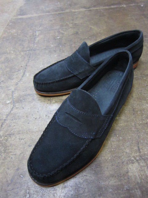 NAVY SUEDE　PENNY LOAFER (別注)･･･ By G.H.Bass_d0152280_14373140.jpg