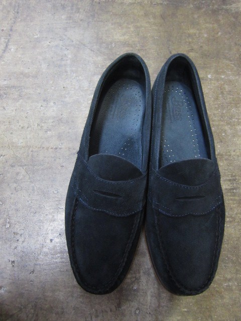 NAVY SUEDE PENNY LOAFER (別注)・・・ By G.H.Bass_d0152280_14382345.jpg
