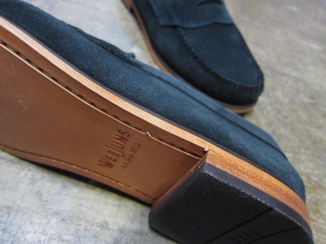 NAVY SUEDE PENNY LOAFER (別注)・・・ By G.H.Bass_d0152280_14385063.jpg