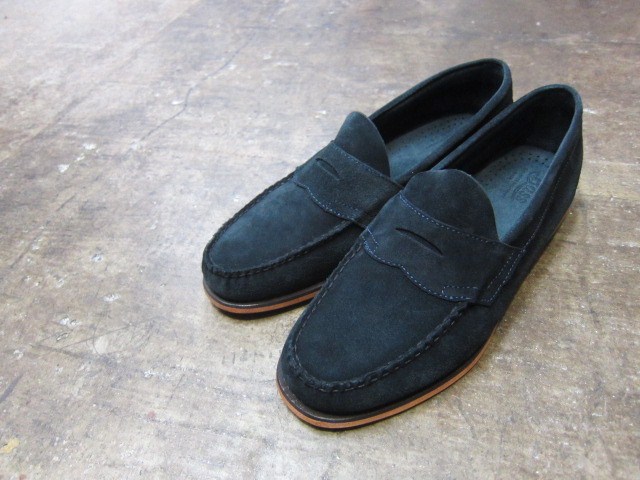 NAVY SUEDE　PENNY LOAFER (別注)･･･ By G.H.Bass_d0152280_1439765.jpg