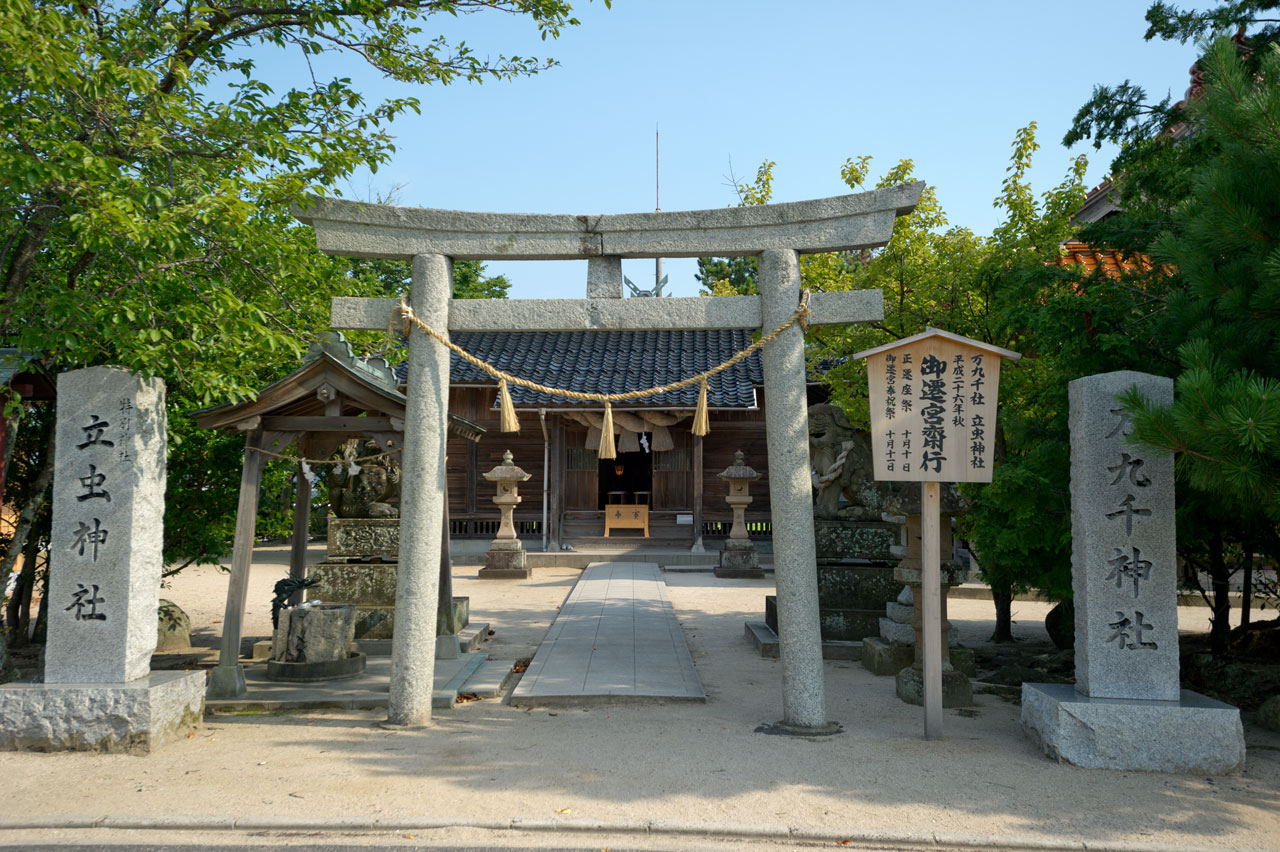 立虫神社・万九千神社　島根県出雲市_b0023047_5591347.jpg