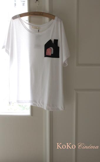 KoKo Cinema アルジャントゥイユのアトリエTシャツ_c0281351_1683539.jpg