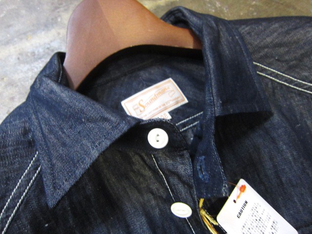 US NAVY SHIRTS JACKET ・・・ 人気のSOUND MAN より新作入荷★☆★_d0152280_17375987.jpg