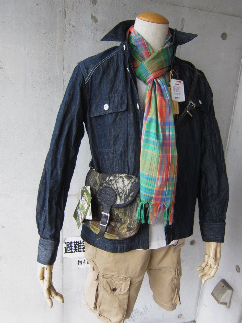 US NAVY SHIRTS JACKET ・・・ 人気のSOUND MAN より新作入荷★☆★_d0152280_174042100.jpg