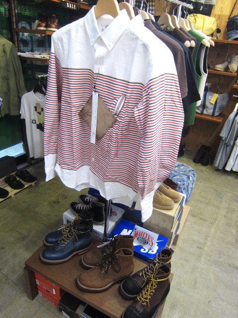 US NAVY SHIRTS JACKET ・・・ 人気のSOUND MAN より新作入荷★☆★_d0152280_17444435.jpg