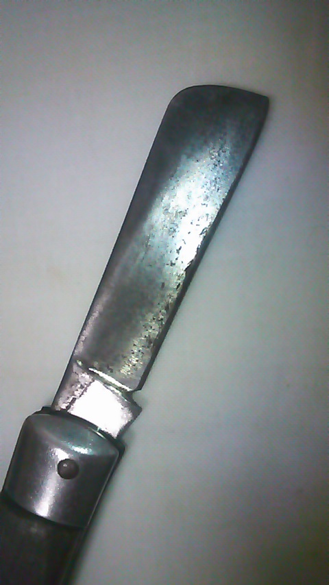 電工ナイフを研ぐ 錆身の再生 London Made 電工ナイフを研ぐ 錆身の再生 London Made