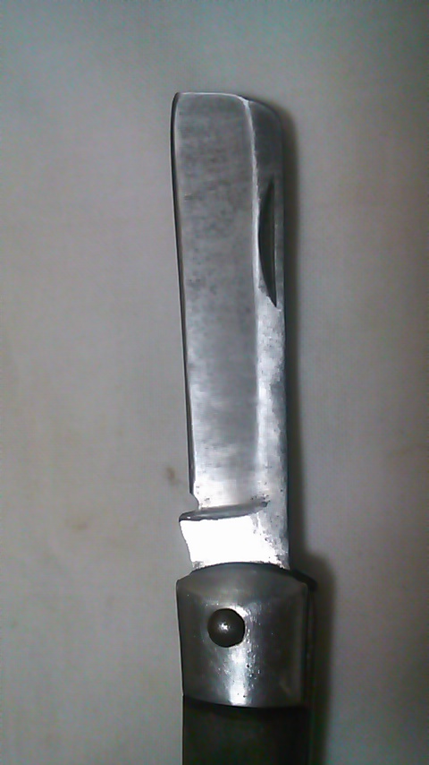 電工ナイフを研ぐ 錆身の再生 London Made 電工ナイフを研ぐ 錆身の再生 London Made