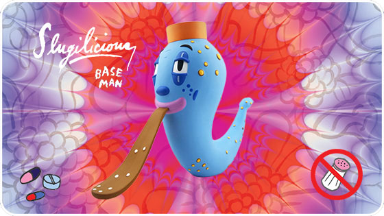 Slugilicious (Blue) by Gary Baseman_e0118156_1452789.jpg