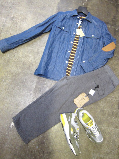 大人気のアイツが!? 素材・色・形を替えての復活です♪ Kato BASIC 8分丈SWEAT PANTS ★☆★_d0152280_15362027.jpg