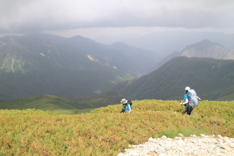 槍へとつづく山旅②双六岳～三俣蓮華岳　2013.8.13(火)~17(土)_c0213096_2144218.jpg