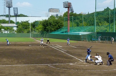 NTT東日本対中央大　８月７日　オープン戦 後半_b0166128_17374041.jpg