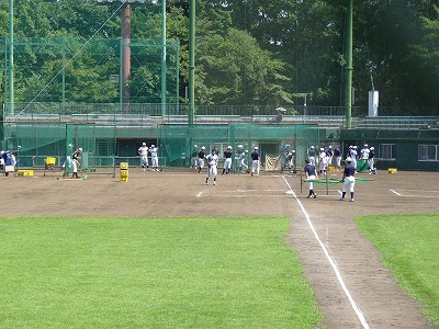 NTT東日本対中央大　８月７日　オープン戦 後半_b0166128_18475111.jpg