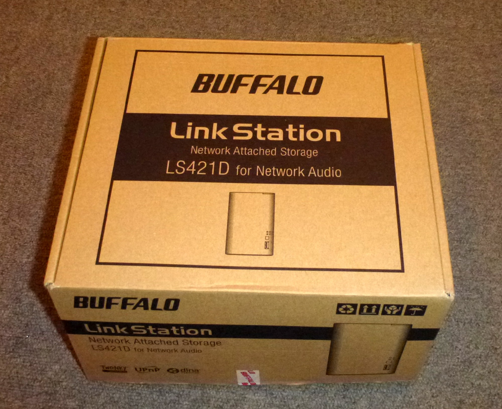 BUFFALO Link Station LS421D が入荷しました。_b0262449_2155276.jpg