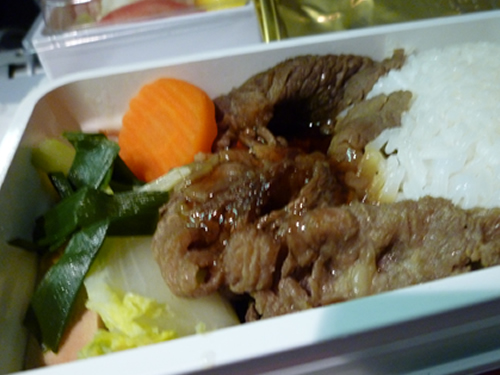 CHINA AIRLINES ホノルル→成田便の機内食_c0152767_214711100.jpg