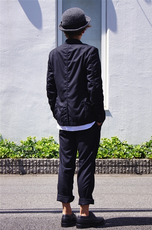 COMME des GARCONS HOMME - The Puckering Suit!! : UNDERPASS COMME des GARCONS HOMME - The Puckering Suit!! : UNDERPASS