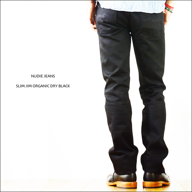 NUDIE JEANS [ヌーディージーンズ] SLIM JIM 005.ORGANIC DRY BLACK [38161-1179]_f0051306_201172.jpg