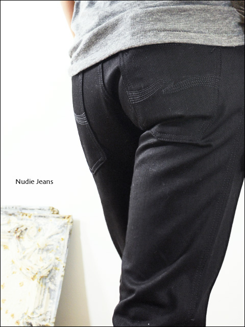 NUDIE JEANS [ヌーディージーンズ] SLIM JIM 005.ORGANIC DRY BLACK [38161-1179]_f0051306_2011946.jpg