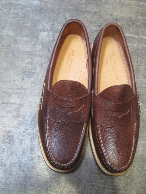 今秋冬・注目の ･･･ OLD PORT MOCCASIN　(MADE IN USA)_d0152280_23332310.jpg