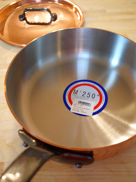 国内在庫有り 銅鍋 フランス ソテーパン 銅製 BOUGET 28cm - キッチン/食器