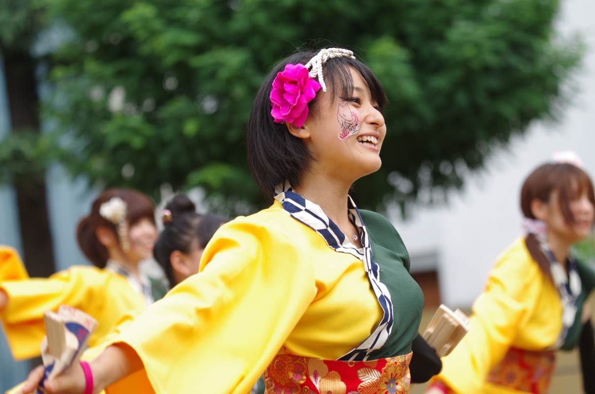 岡山うらじゃ２０１３二日目その１７（有閑踊り子一座　飛舞人）_a0009554_104263.jpg