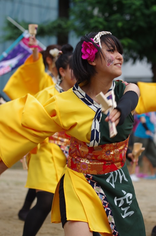 岡山うらじゃ２０１３二日目その１７（有閑踊り子一座　飛舞人）_a0009554_111420.jpg