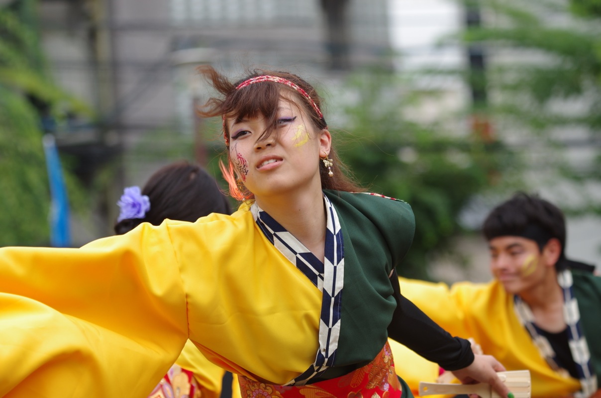 岡山うらじゃ２０１３二日目その１７（有閑踊り子一座　飛舞人）_a0009554_114362.jpg