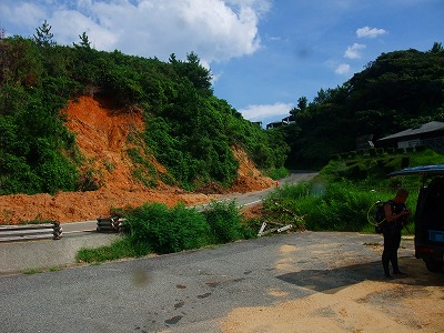 台風前にビーチダイビング_b0062010_19194727.jpg