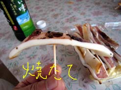 鰺ヶ沢のイカ焼き通りに行くぞ はまっちゃったんだよね