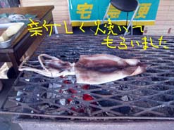 鰺ヶ沢のイカ焼き通りに行くぞ はまっちゃったんだよね