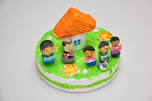 児童画クラス デコレーションケーキを作ろう_b0212226_21423460.jpg