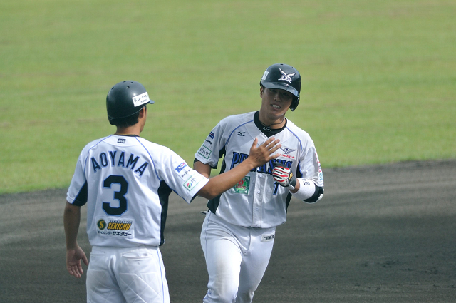 ９．１　茅野市運動公園野球場　対群馬DP_c0197772_18202369.jpg