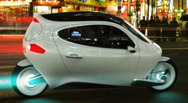 絶対に倒れないカプセル型バイク 車趣味 絶対に倒れないカプセル型バイク 車趣味
