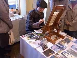 s.ukawa個展の様子。東急ハンズ梅田店のワークショップ_d0322493_1417978.jpg