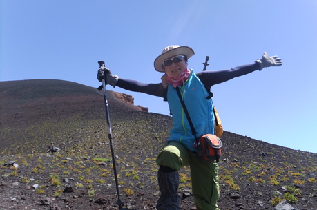 2013年8月31日　富士山宝永山噴火口めぐりを楽しむ_c0242406_1065544.jpg