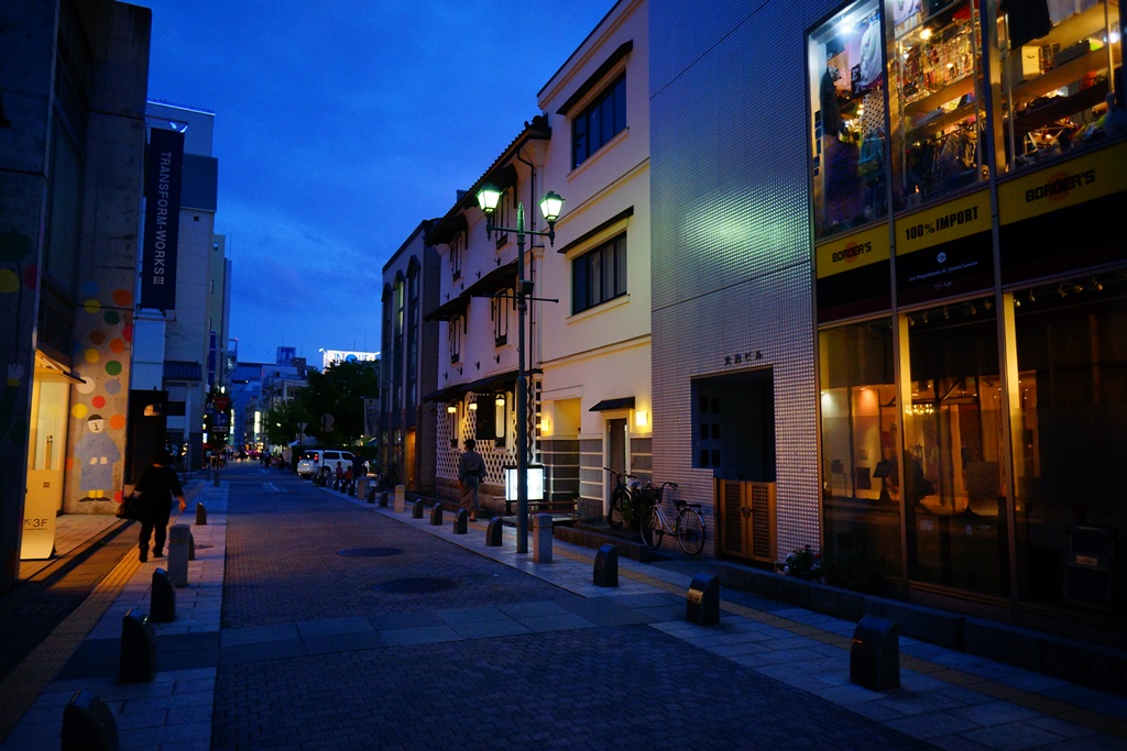 at dusk(長野県　松本市街地の夕暮れ時）_e0223456_1005793.jpg