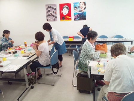 ストールピン、マーガレット *新札幌教室_c0122475_15193620.jpg